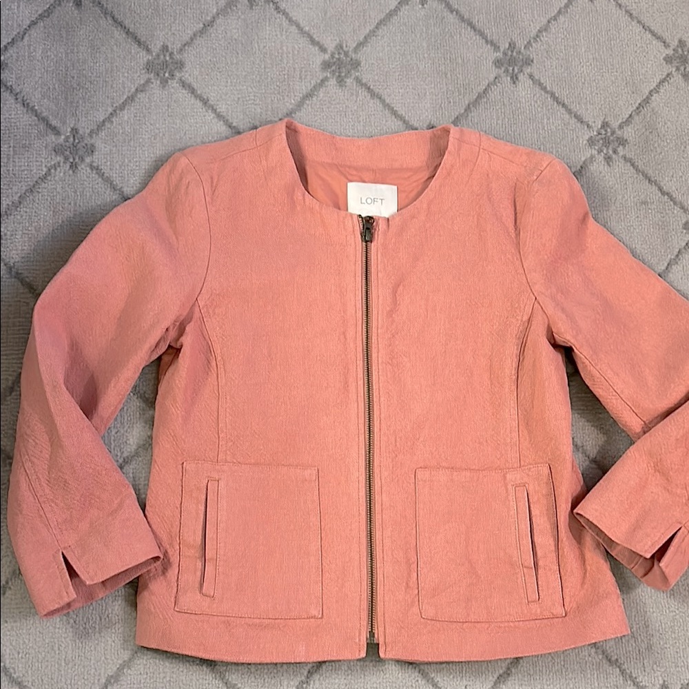 LOFT Pink Blazer